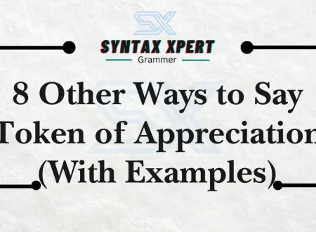 Token of Appreciation