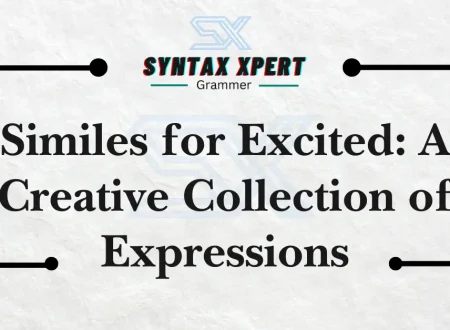 Similes for Excited
