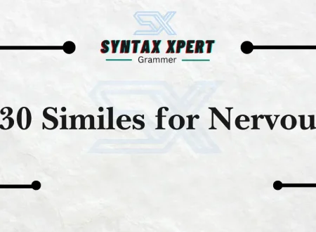 Similes for Nervous
