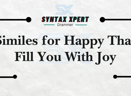 Similes for Happy