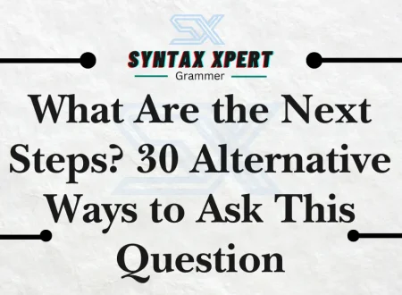 What Are the Next Steps