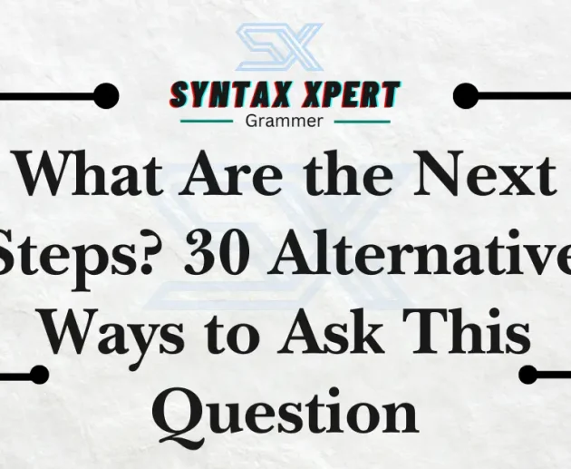 What Are the Next Steps