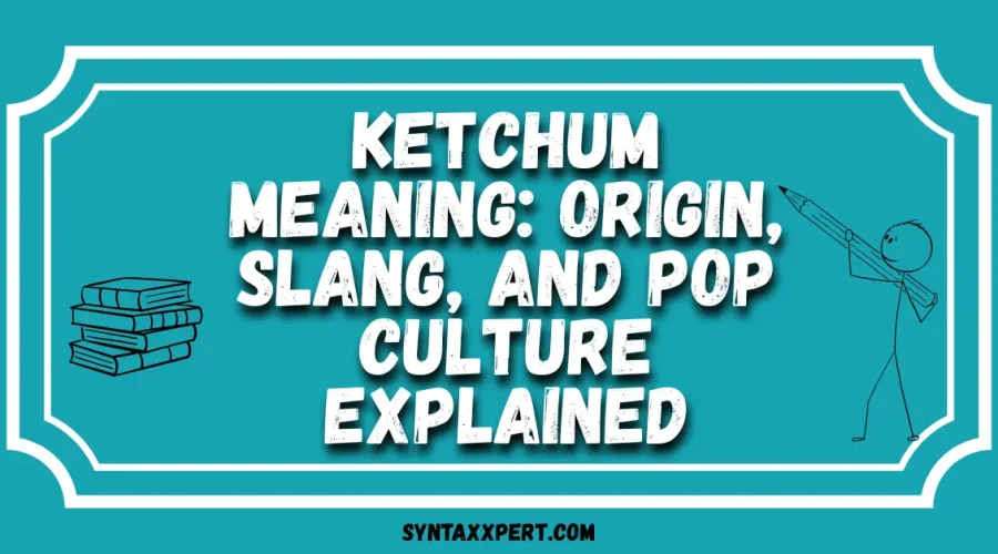 Ketchum Meaning