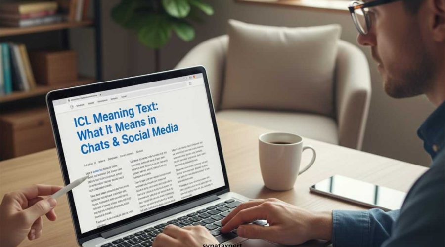 ICL Meaning Text: What It Means in Chats & Social Media