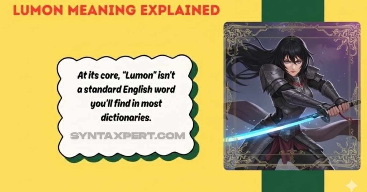 Lumon Meaning
