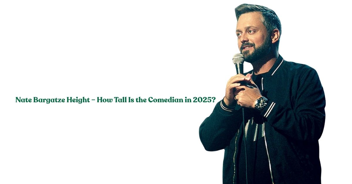 Nate Bargatze Height